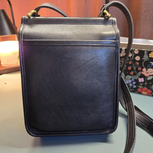 COACH 1995 Murphy #9930 Bag Black Rare Made in USA W/ Hang Tag Vintage - Picture 3 of 16